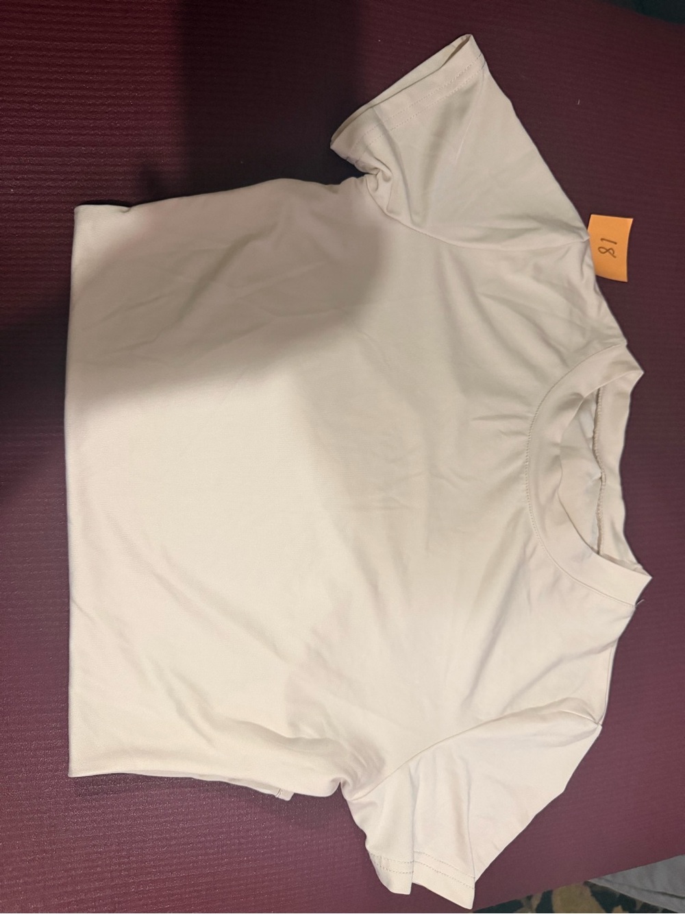 Express Women's Short Sleeve Crewneck Tee - White
